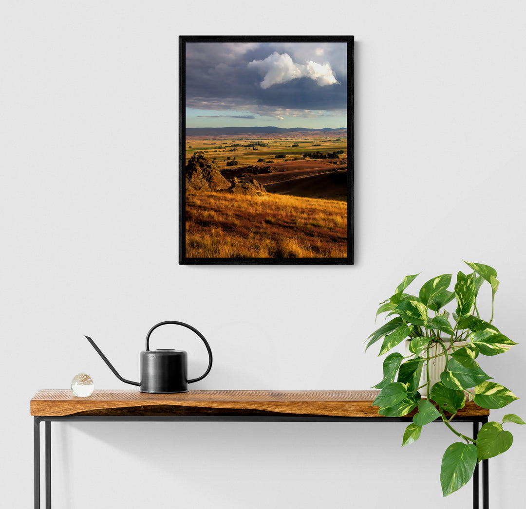 New Zealand Landscape Framed Photo - Tazloma