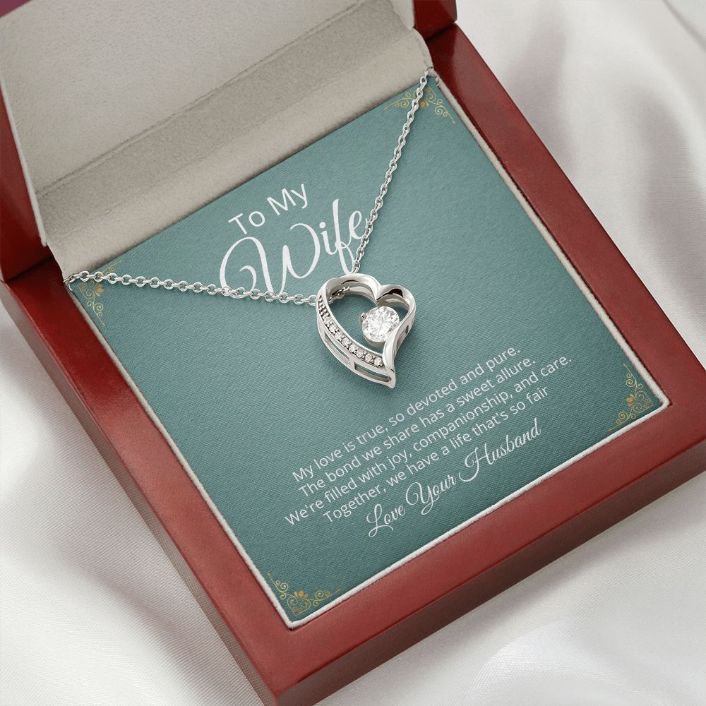 Cherished Necklace Our True Love Bond - Tazloma