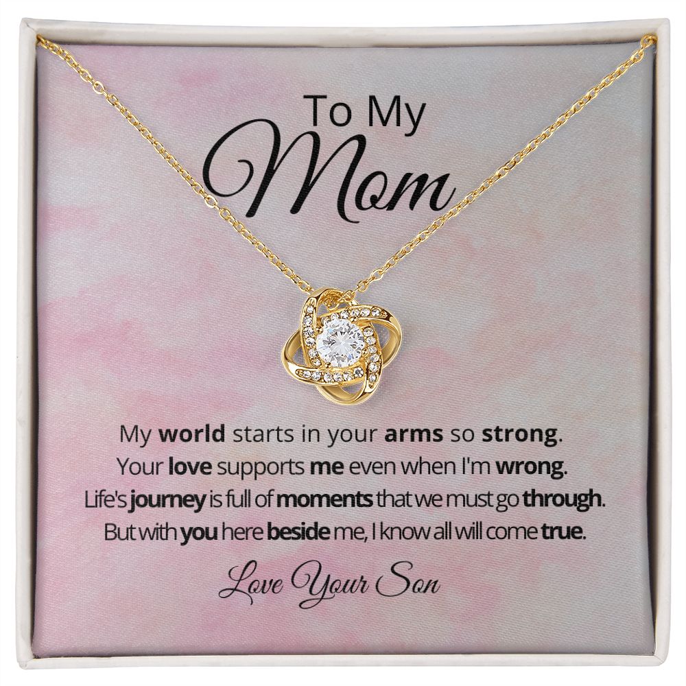 Strength Of A Mother's Love Necklace - Tazloma