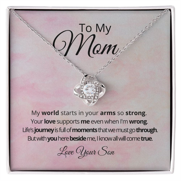 Strength Of A Mother's Love Necklace - Tazloma