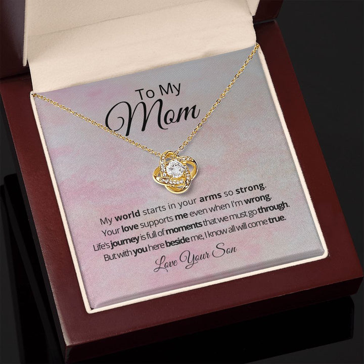 Strength Of A Mother's Love Necklace - Tazloma