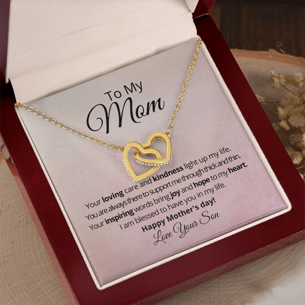 Necklace of Love A Mom's Kindness and Care - Tazloma