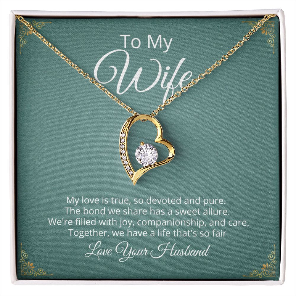 Cherished Necklace Our True Love Bond - Tazloma