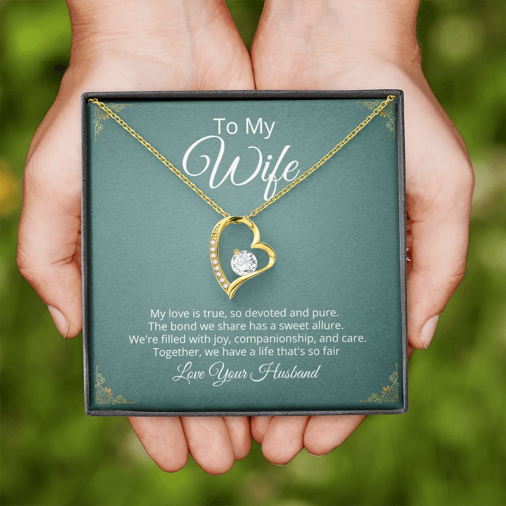 Cherished Necklace Our True Love Bond - Tazloma