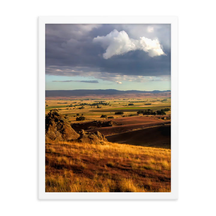 New Zealand  Landscape  Framed Photo - Tazloma