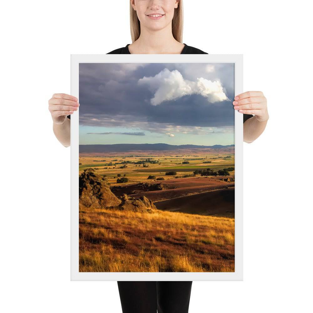 New Zealand Landscape Framed Photo - Tazloma